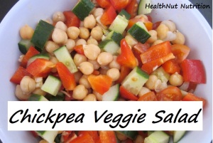 chickpea veggies salad