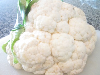 cauliflower rice reciipe piece of cauliflower